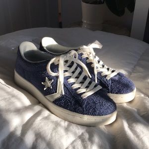 pro leather vintage suede converse